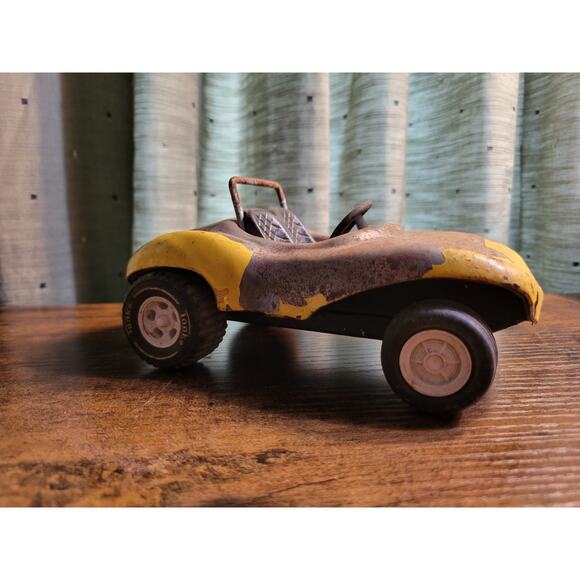 Vintage Tonka Yellow Dune Buggy - 7" - USA - Picture 3 of 9